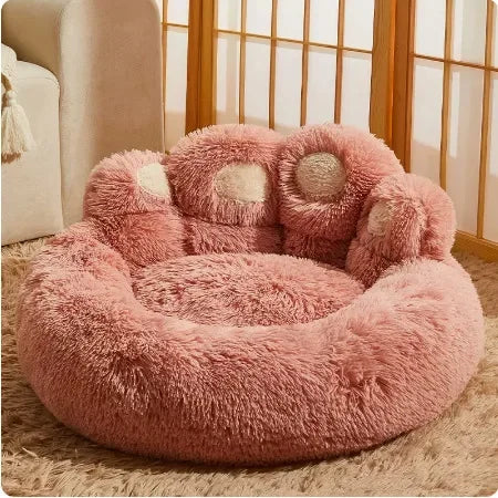 Large Plush Dog Bed Warm Pet Bed Basket with - MyPetDollar.com