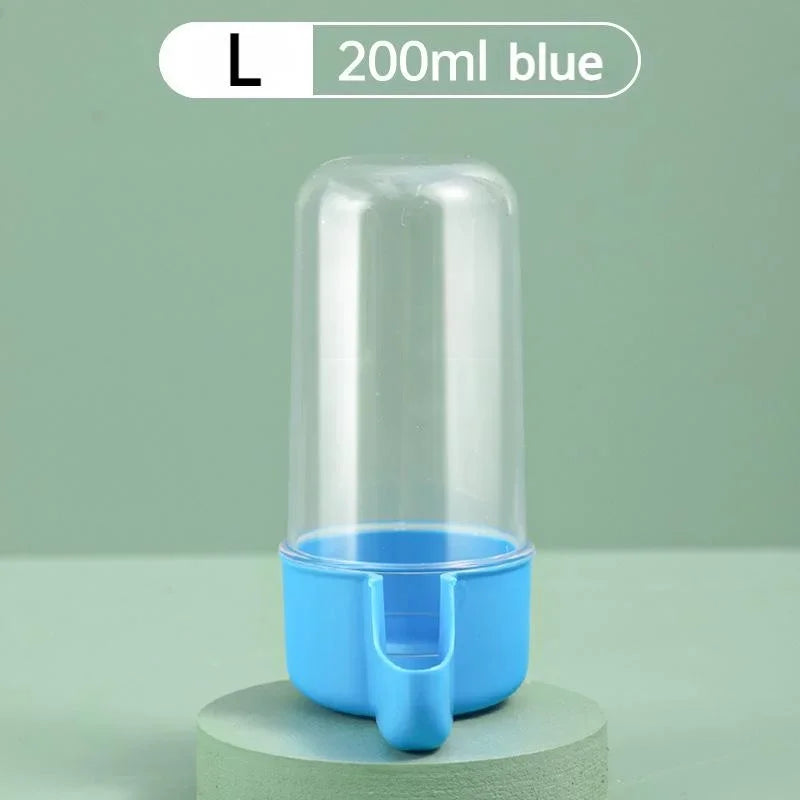 Hanging Pet Food Feeder Squirrel Parrot Water Dispenser – 4 Colors