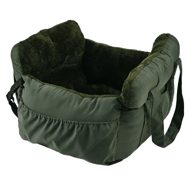 Dog Car Seat with Safety Belt - Non-Slip Pet - MyPetDollar.com