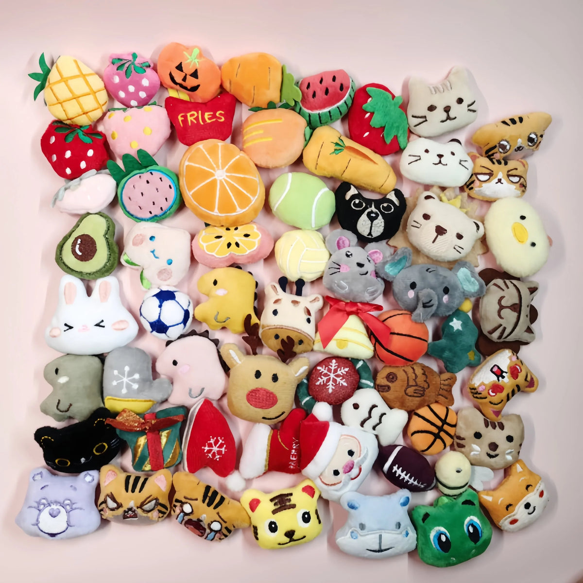 Pet Cute Plush Toy Set Cat with Catmint Kitten Catnip