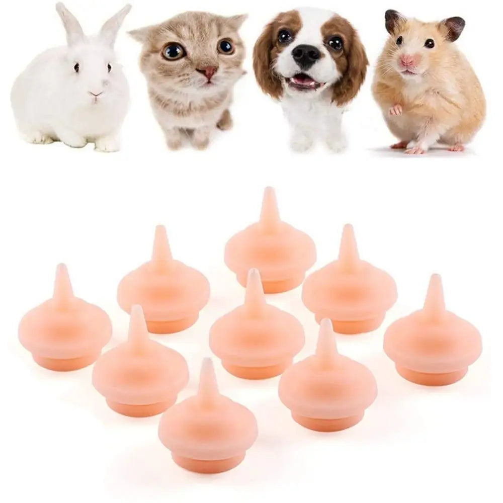 10pcs S/L Size Pet Feeding Nipple Silicone - MyPetDollar.com