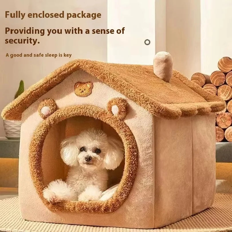 All Season Dog House Style Bed - Removable - MyPetDollar.com