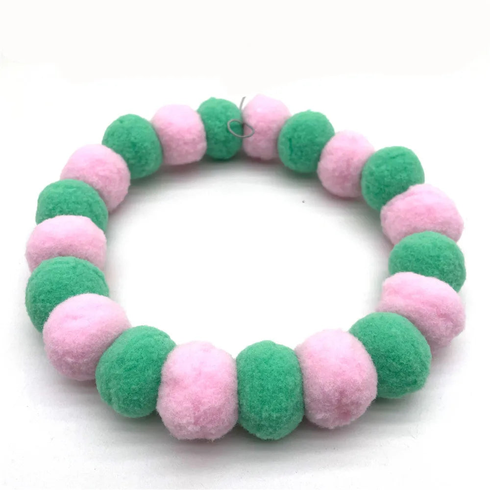 30pcs Pet Dog Rainbow Style Hair Ball - MyPetDollar.com