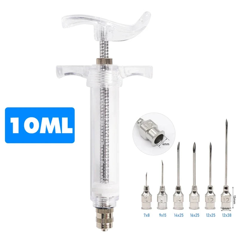 10/20/30/50ml Transparent Syringes - MyPetDollar.com