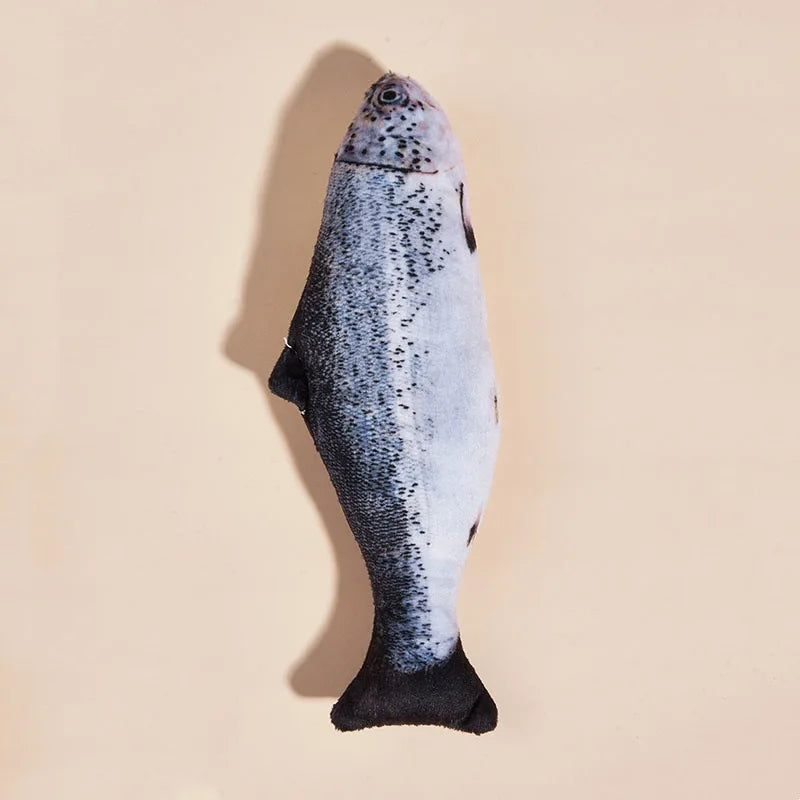 Simulation Goldfish Cat Toys Pets Teeth Chew Fish Doll Stuffed (6 colors) – view 9