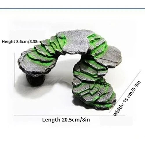 Turtle Platform Rectangular Aquarium Fish - MyPetDollar.com