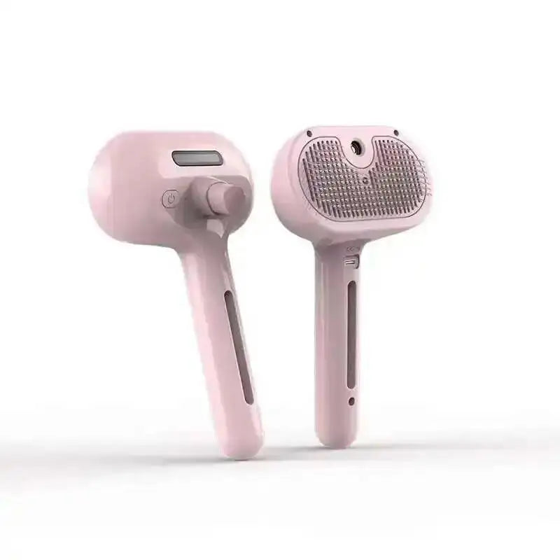Steamy Dog Grooming Brush Electric Spray
