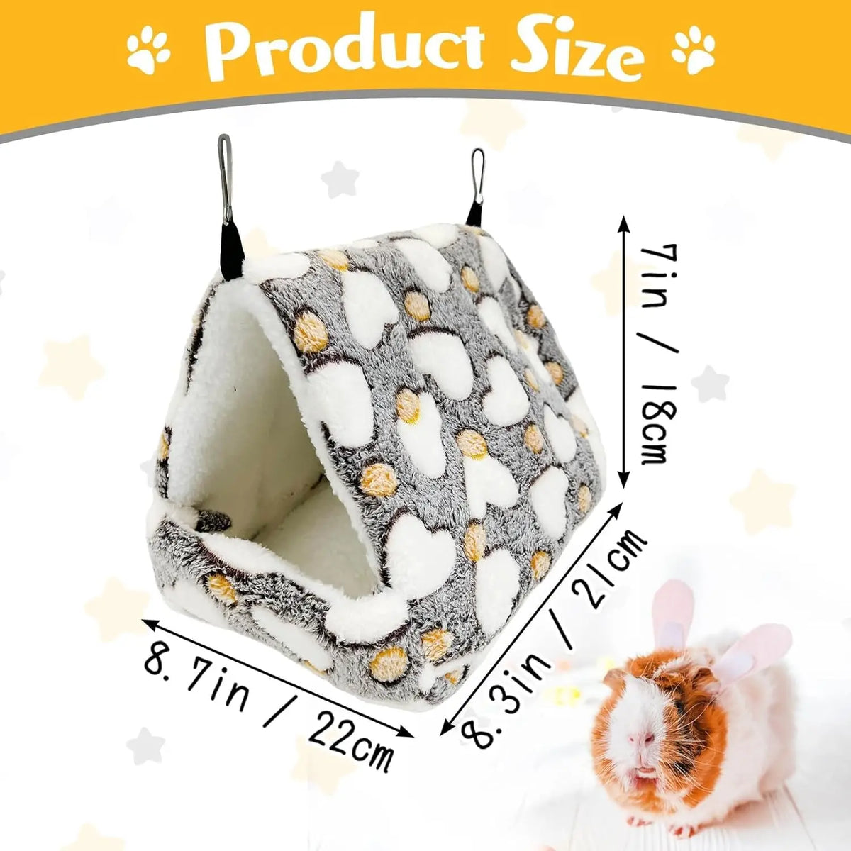 Rat Hammock Soft Ferret Hideout Bed Hanging - MyPetDollar.com
