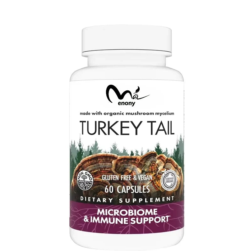 Turkey Tail Capsules, Natural Immune System - MyPetDollar.com