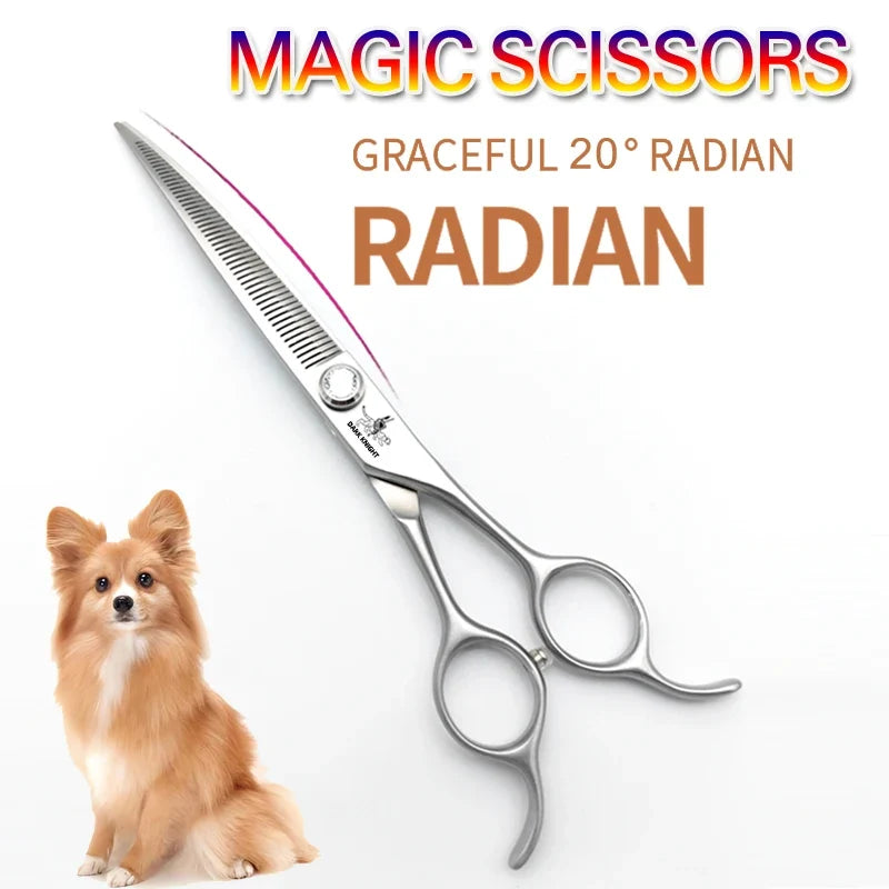 Professional Pet Scissors, Beautician Uses Natural Curved – Dog Supplies