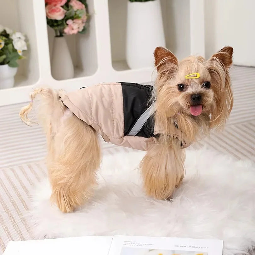 Dog Coat With Harness Winter Warm Dog - MyPetDollar.com