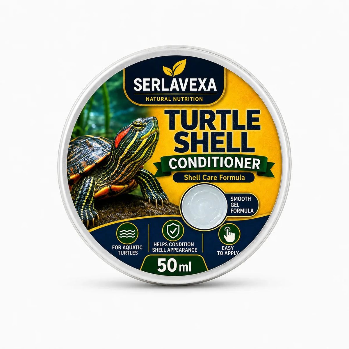 Serlavexa Turtle Care Set Mud Food Shell Conditioning Cream