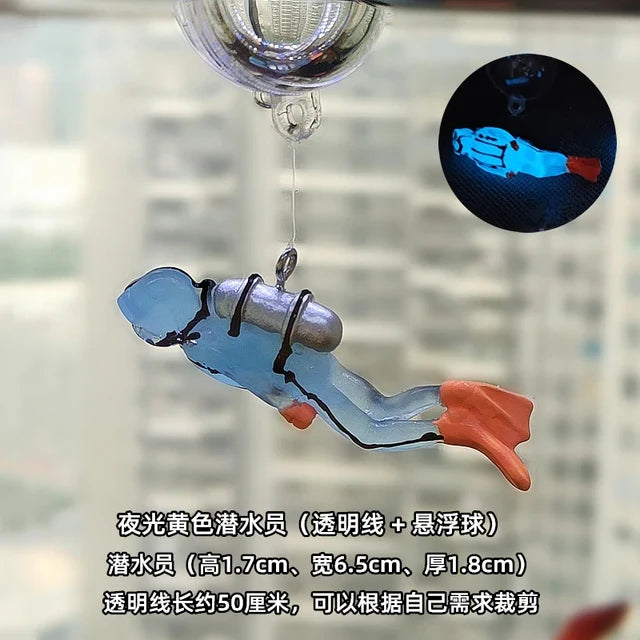 Mini People Ornaments Aquarium Decoration – 9 Colors