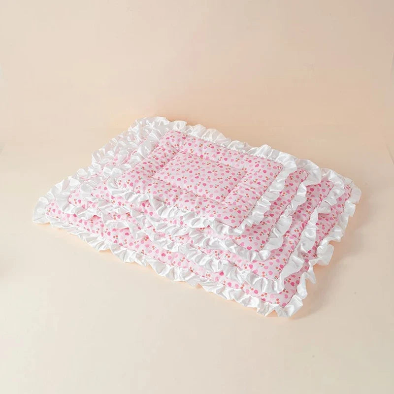 Summer New Pet Lace Ice Cushion Washable - MyPetDollar.com