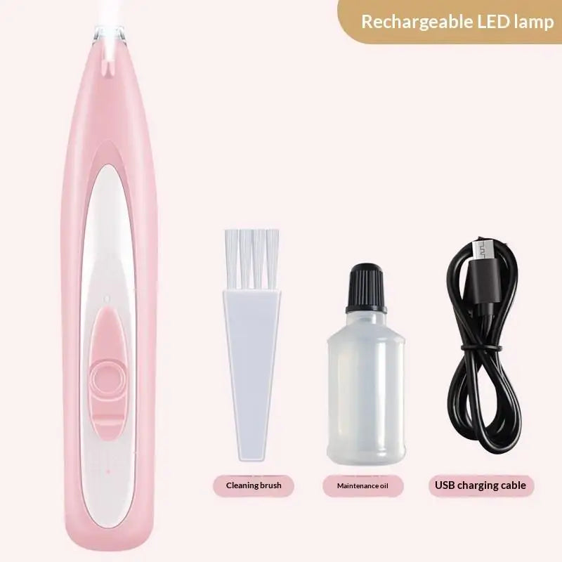 Pet Electric Hair Clipper Silent Cat & Dog Shaver – Cat Grooming Brushes & Combs