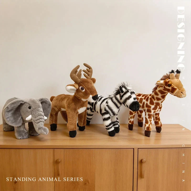25/30cm Standing Animal Series Plush Toy - MyPetDollar.com