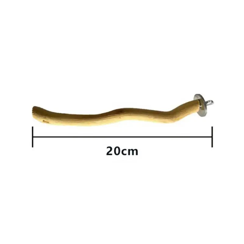 Parrot Perch Fork Branch Tree Stick Bird Stand, Durable