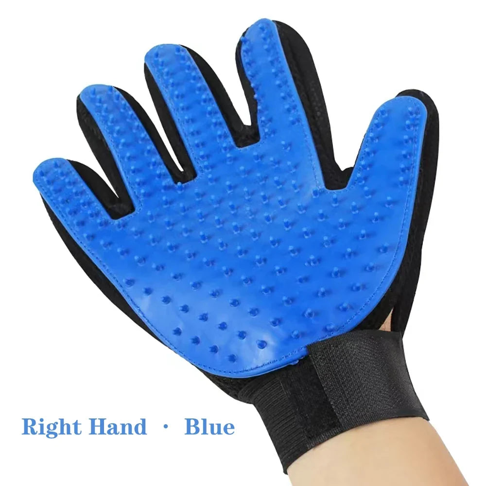 Cat Hair Removal Gloves Pet Beauty Cleaning Brush, Durable