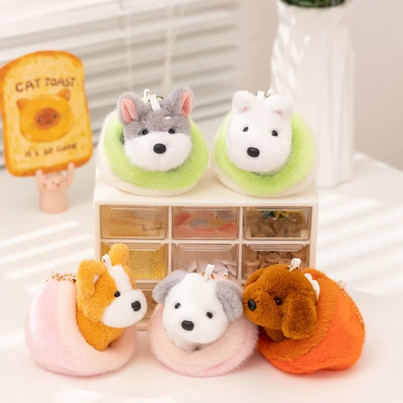 5 Styles Funny Puppy&House Combination Plush - MyPetDollar.com