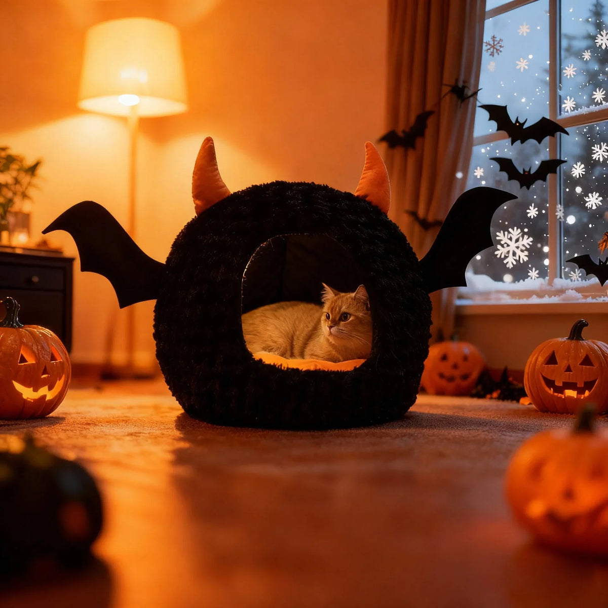 Warm Halloween Gift Pet Products Cat Nest