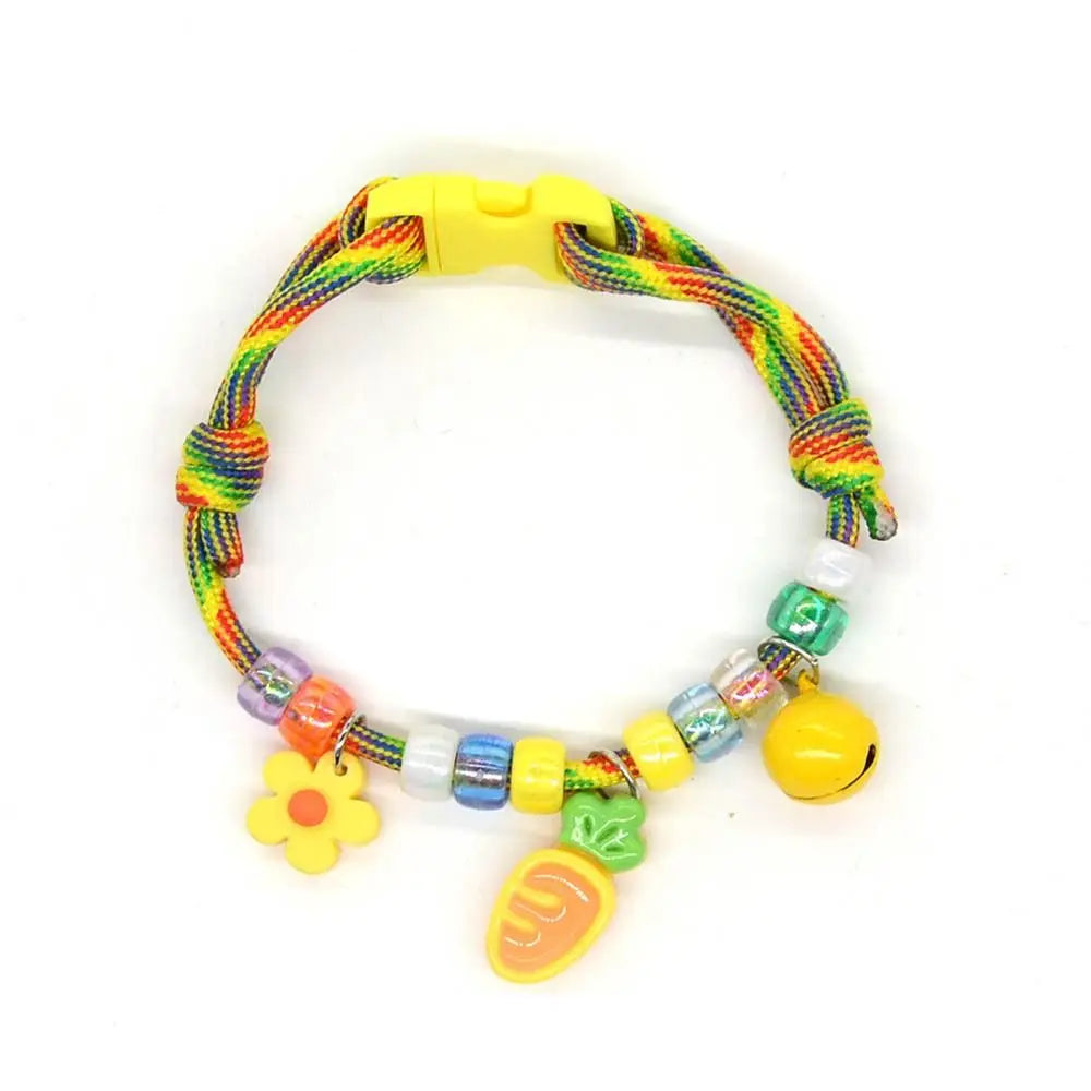 Cute Colorful Pet Necklace Braided - MyPetDollar.com