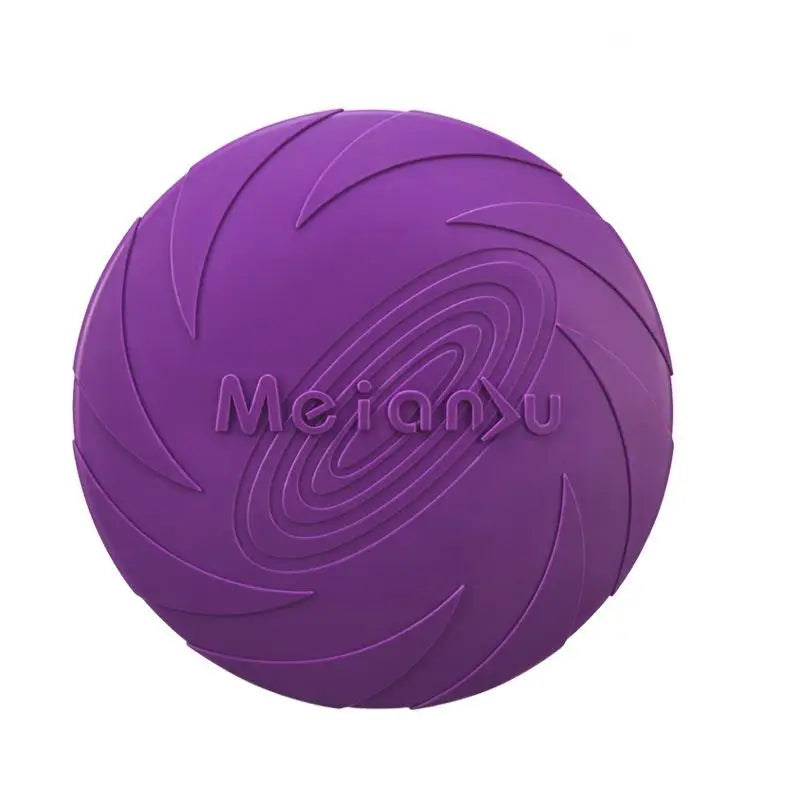 Dog Flying Disc Toy Rubber Pet Bite - MyPetDollar.com