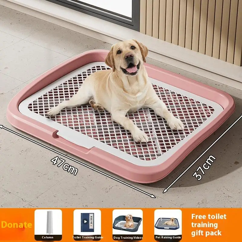 Dog Potty Training Toilet, Plastic Pee Pad