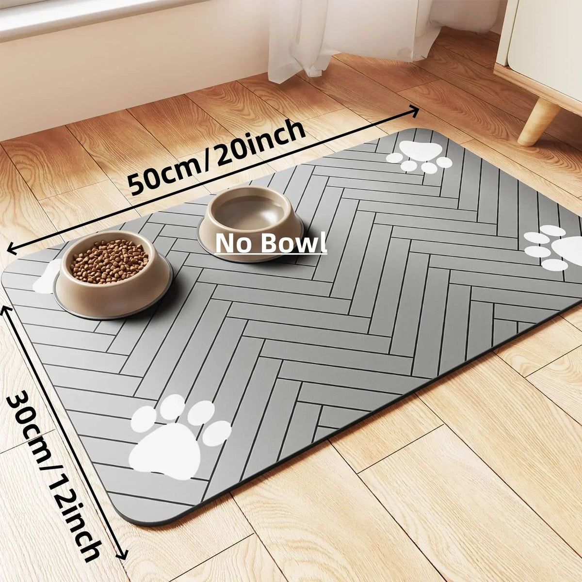 Absorbent Pet Mat S M L, Waterproof Non-slip – 5 Colors
