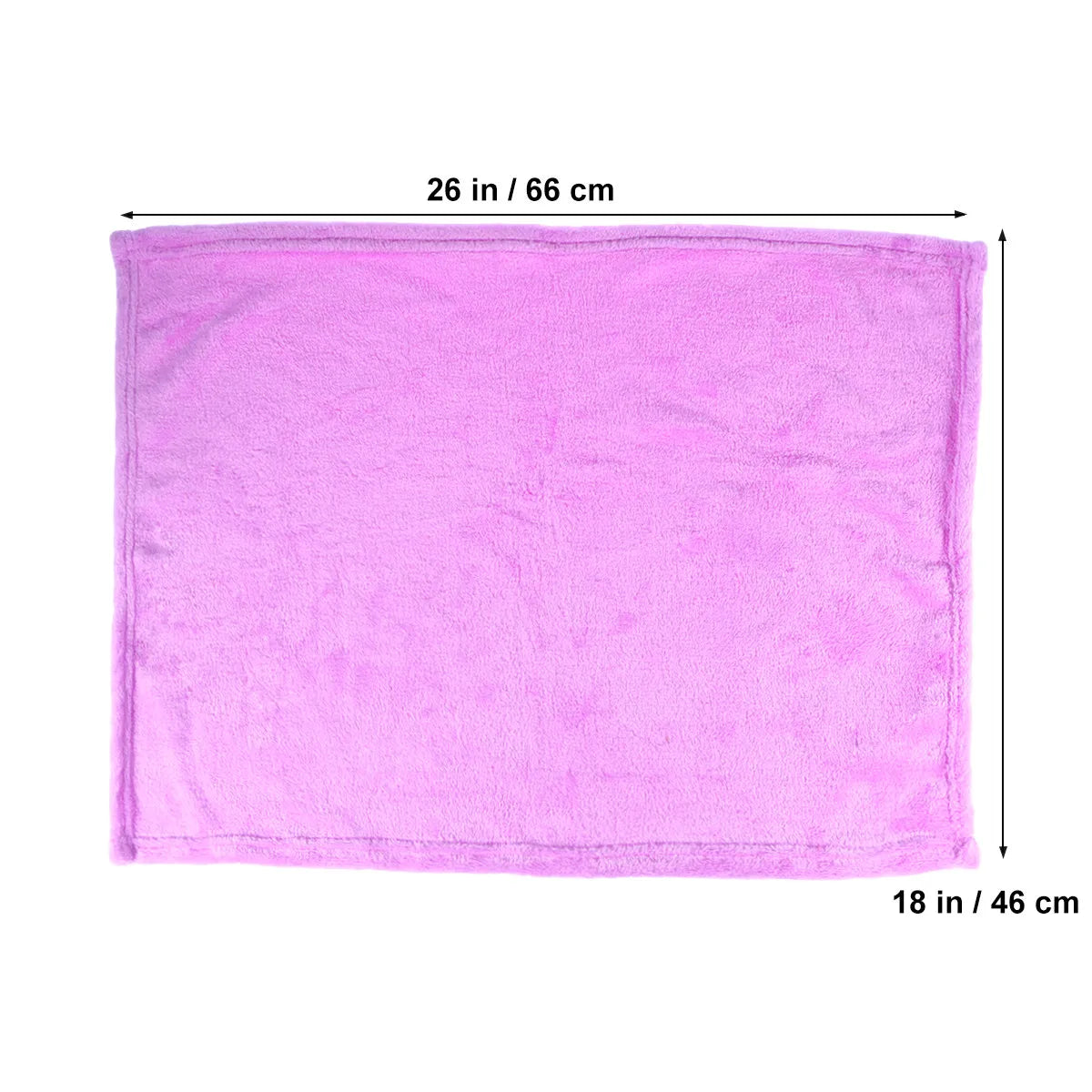 Fleece Premium Flannel Pet Blanket Pink Lightweight Warm Solid Color – 11 Colors