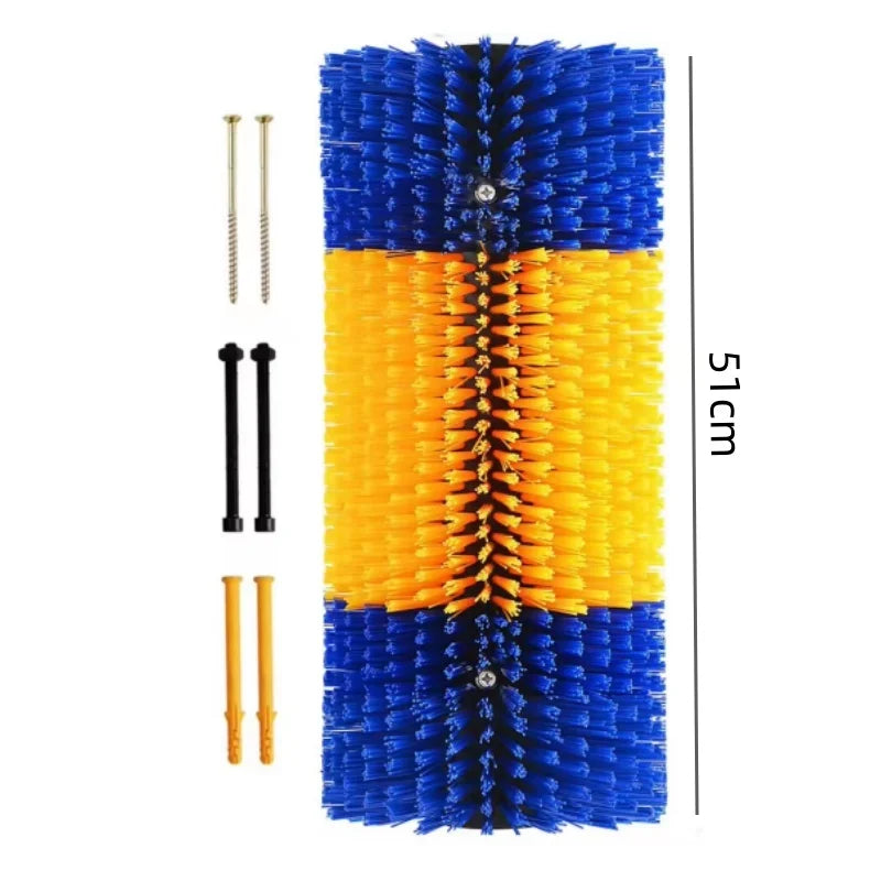 Livestock Grooming Brush Deep Massage Tool Quick Connect – 6 Colors