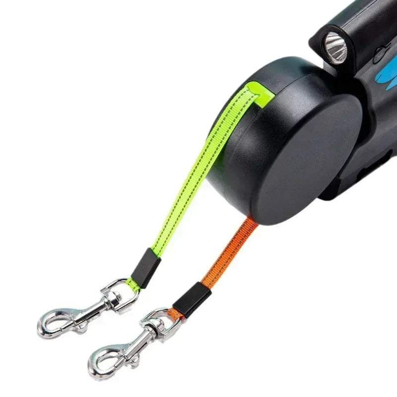 Portable Rotating Pet Leash for 2 Dogs, - MyPetDollar.com