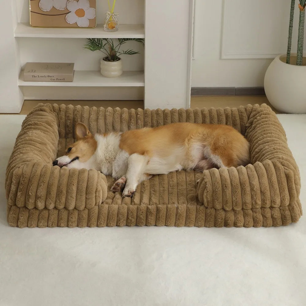 Winter Dog Bed for Large Breeds Warm - MyPetDollar.com