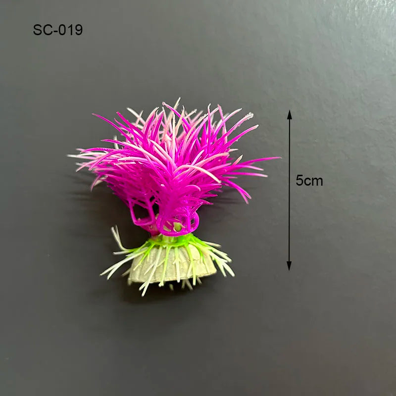 Small Size Aquarium Plants Ornaments – 17 Colors