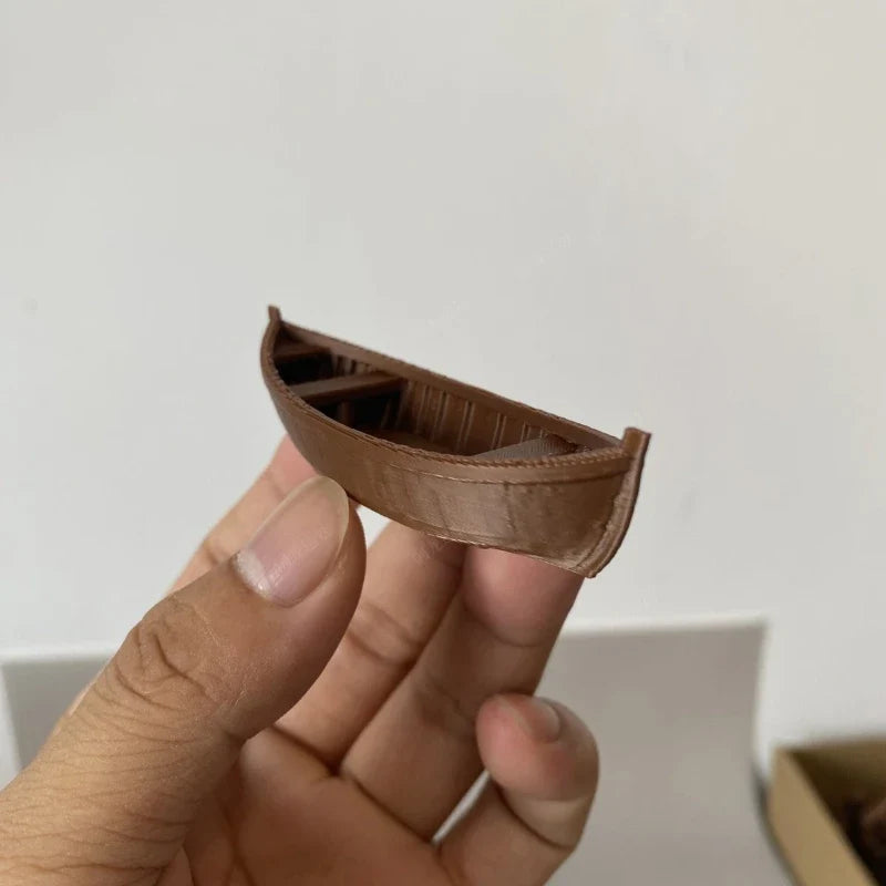 3D Printed Floating Boat Model Figurine, - MyPetDollar.com