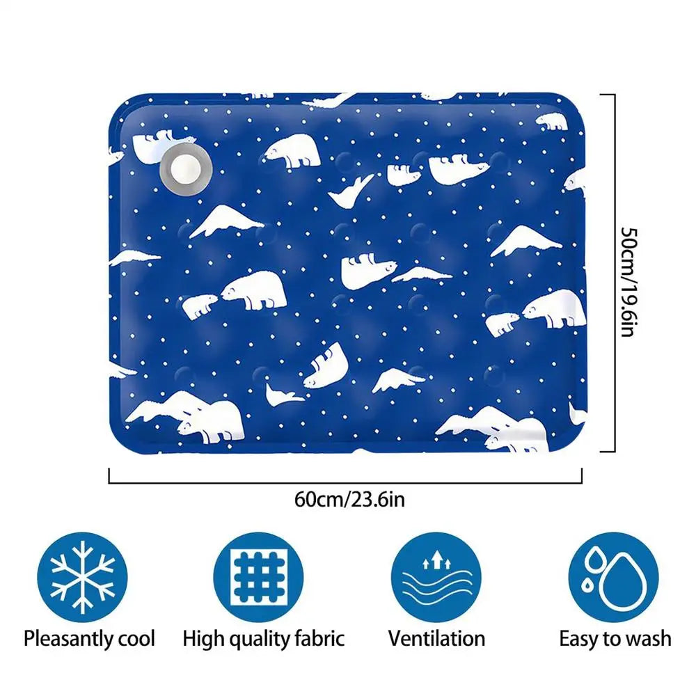 Washable Dog & Cat Cooling Mat – 2 Colors