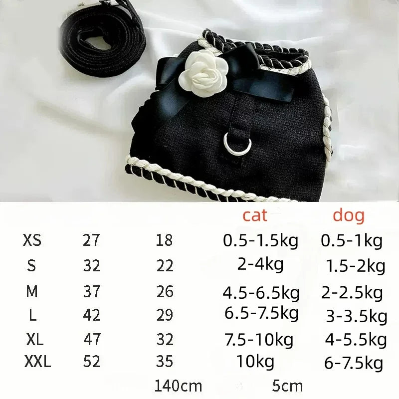 Luxury Cat Clothing Dog Cat Walking Leash - MyPetDollar.com