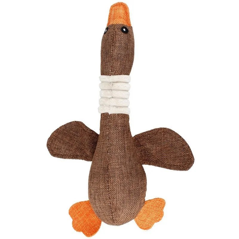 For Dogs Puppy Squeaker Squeaky Plush Bone - MyPetDollar.com