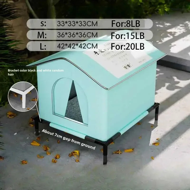 High Quality Oxford Cloth Outdoor Cat House - MyPetDollar.com