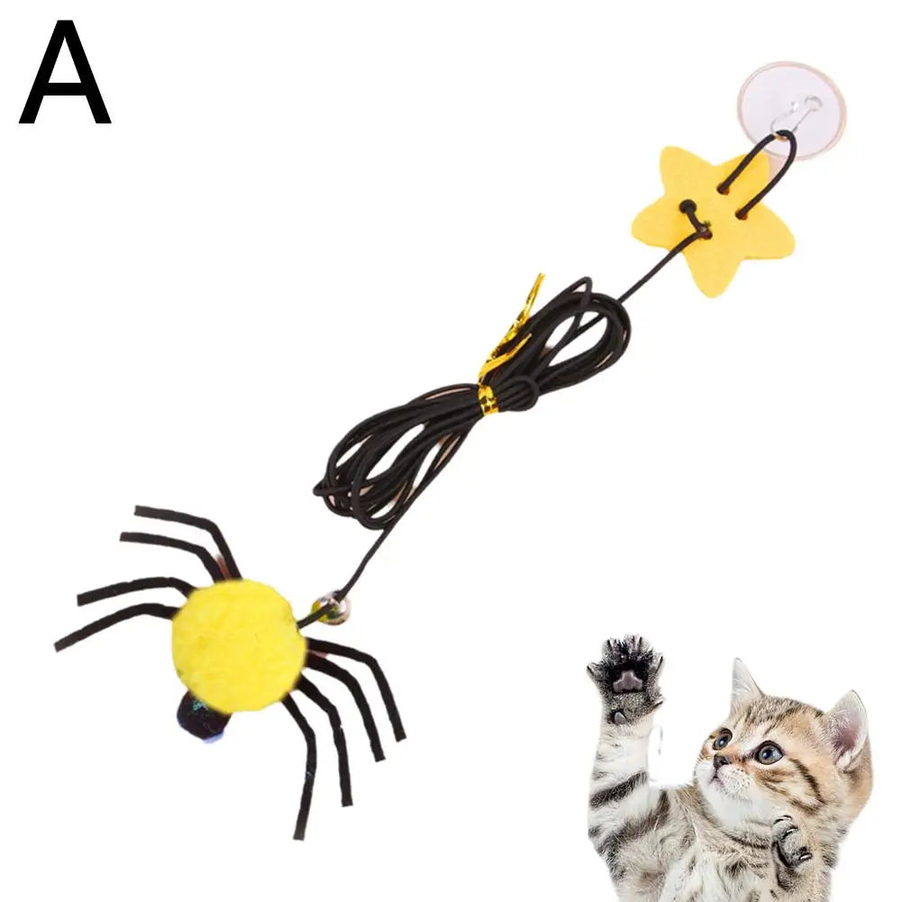 Cat Plaything Hanging Door to Relieve Depression Swinging Elastic