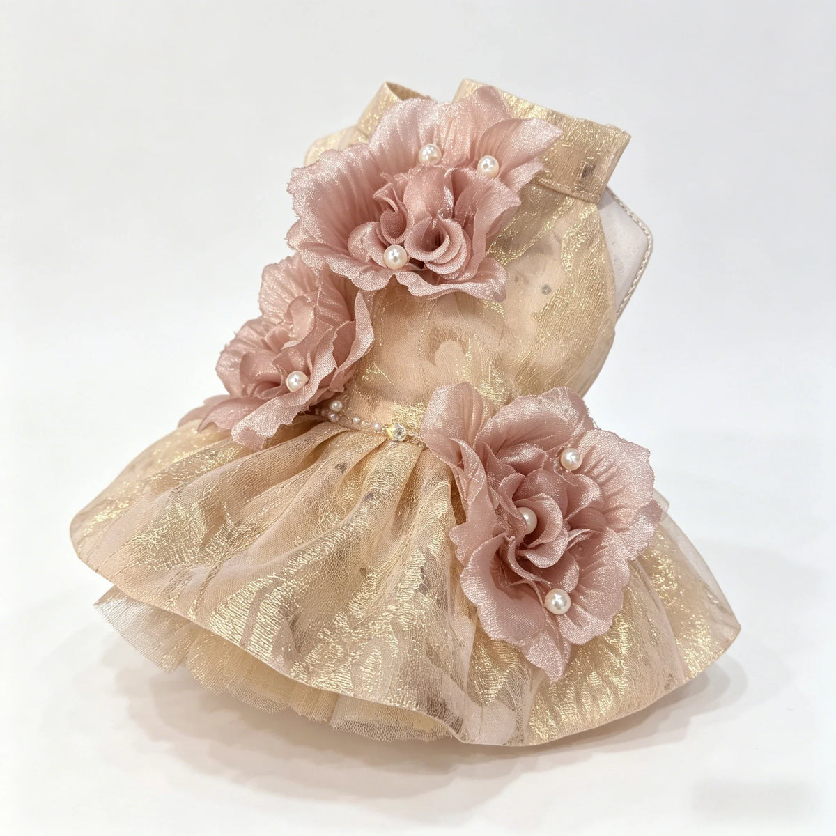 Luxury Handmade Cat Dog Wedding Dress - MyPetDollar.com