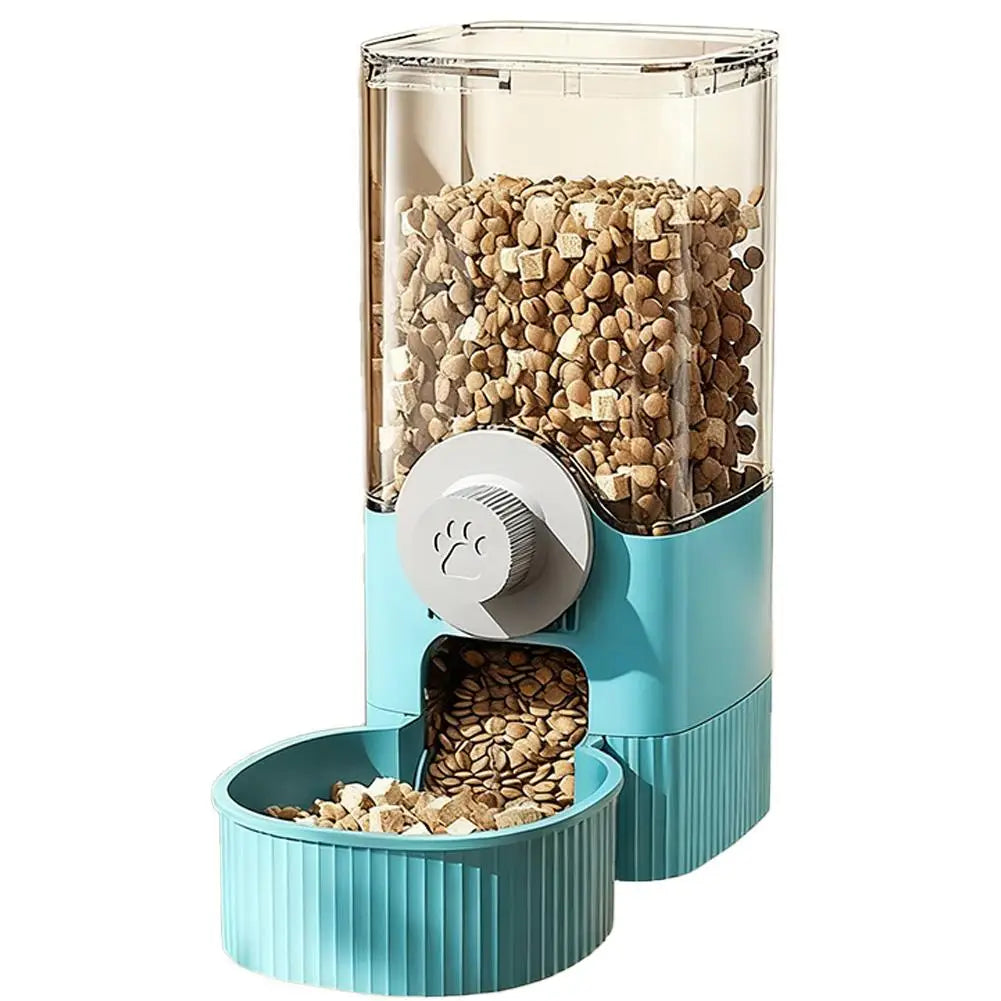 Automatic Cat Feeder Hanging Cage Small Pet Food Bowl – 6 Colors