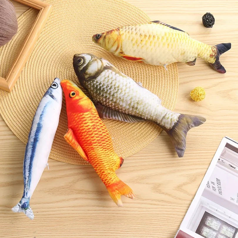 Hot sale of cat-teasing toys simulation fish - MyPetDollar.com