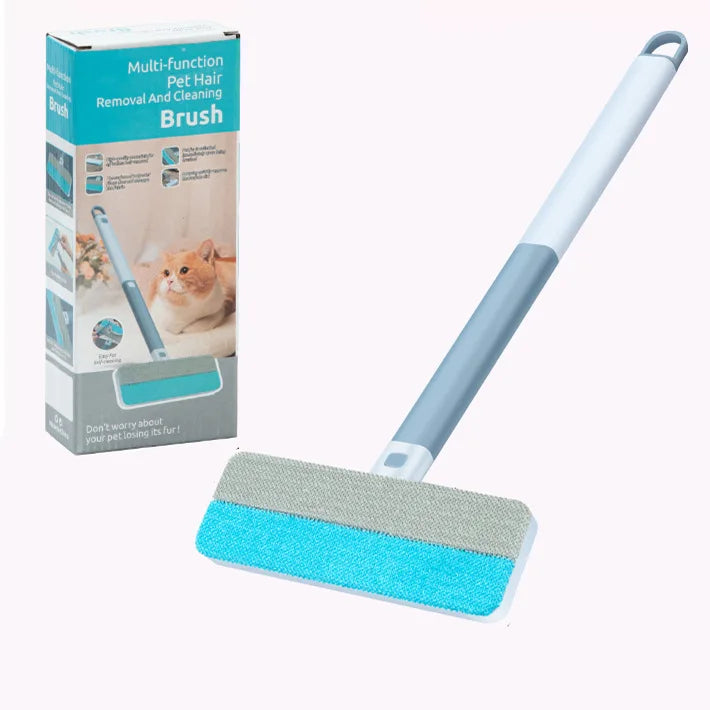 Long Handle Pet Hair Remover Brush Static Cats Cleaner, Washable