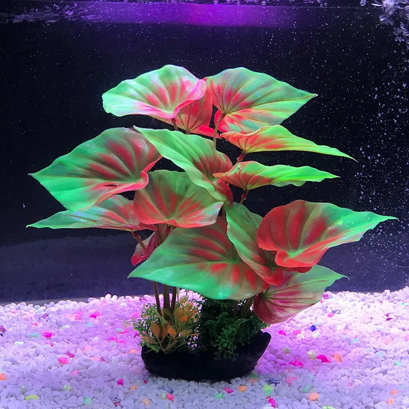Artificial Aquarium Decor Plants Plastic - MyPetDollar.com