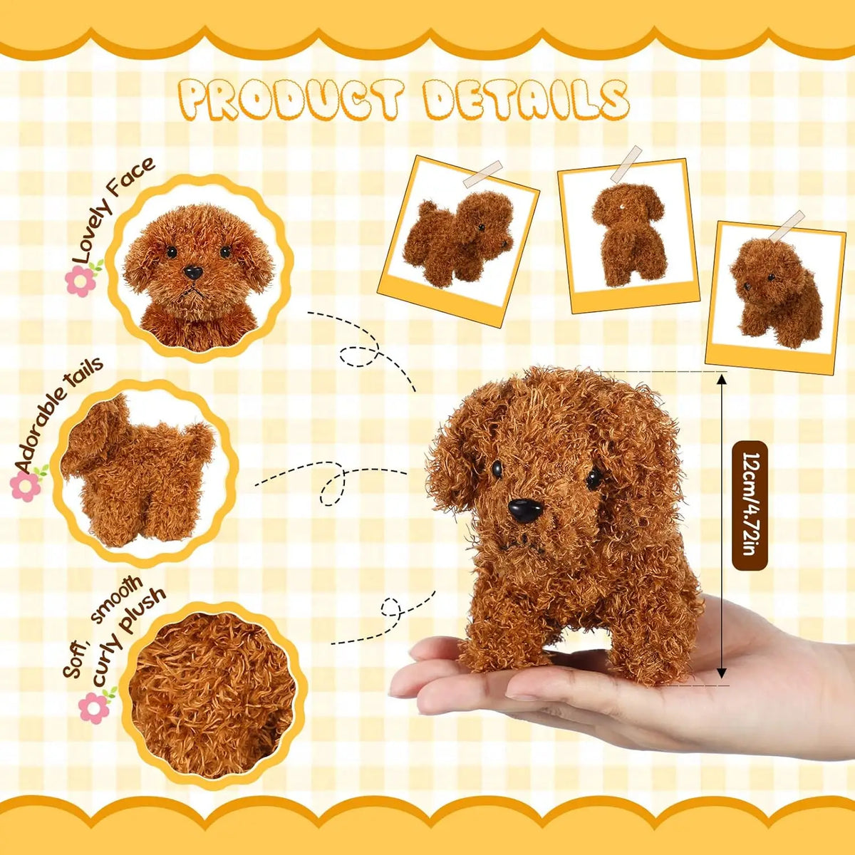 Mini Puppy Stuffed Animal Adopt a Puppy - MyPetDollar.com