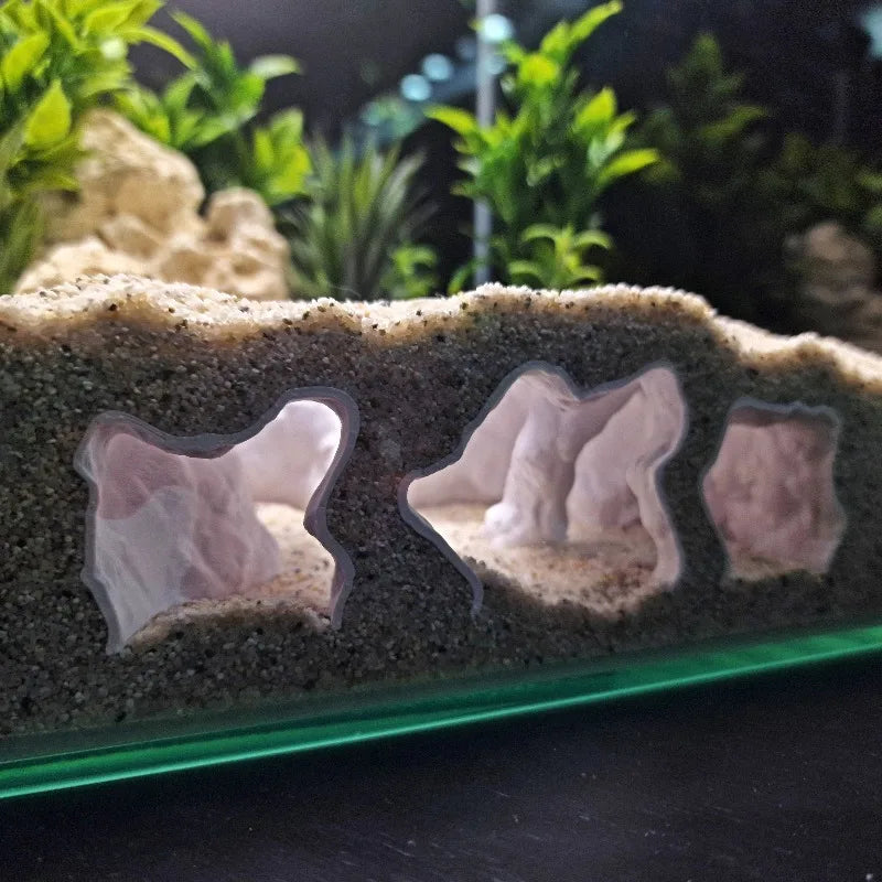 Fish Hiding House Aquascape Ornament - 3D - MyPetDollar.com