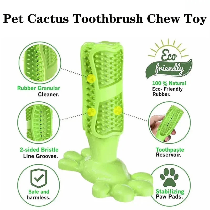 Pet Dog Cactus Interactive Rubber Bite - MyPetDollar.com