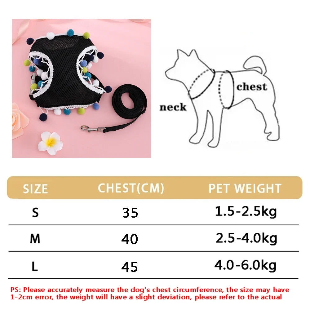 New Breathable Cute Cat Harness Set - MyPetDollar.com