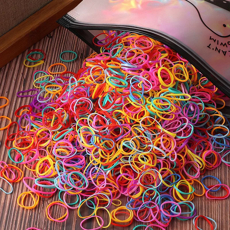 300PcsColourful Cat Dog Rubber Band Elastic - MyPetDollar.com
