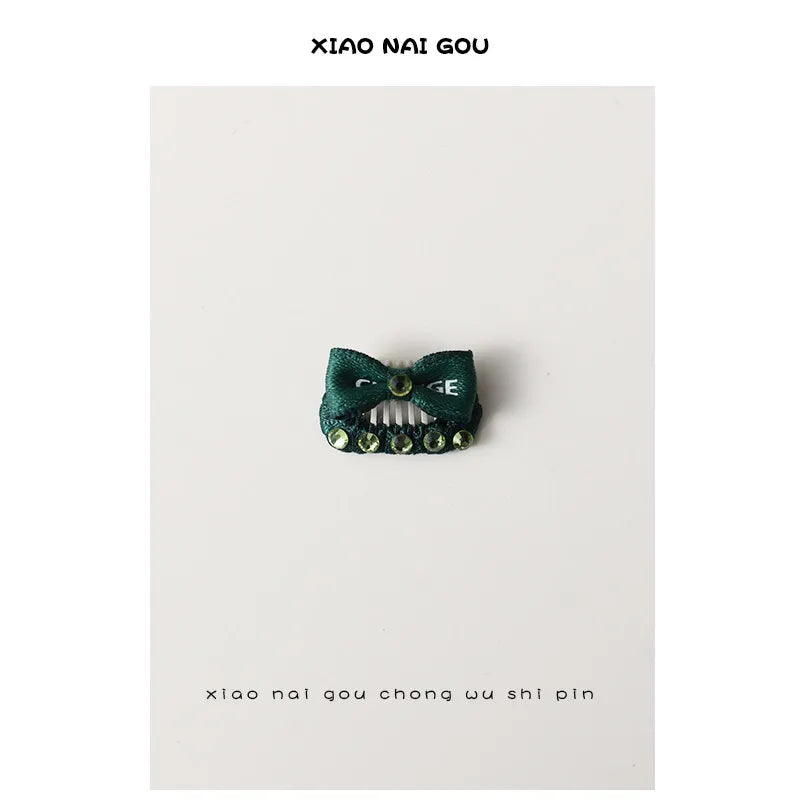 Blackish Green Pet Dog BB Hair Clips New - MyPetDollar.com